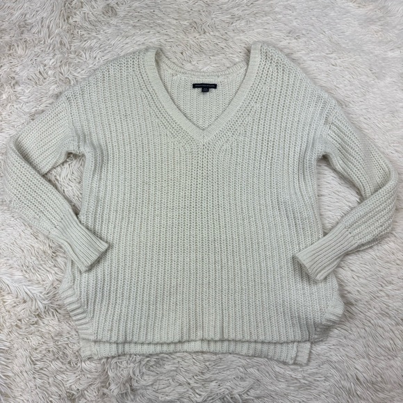 AEO Side Zip Sweater Size M - Picture 2 of 9